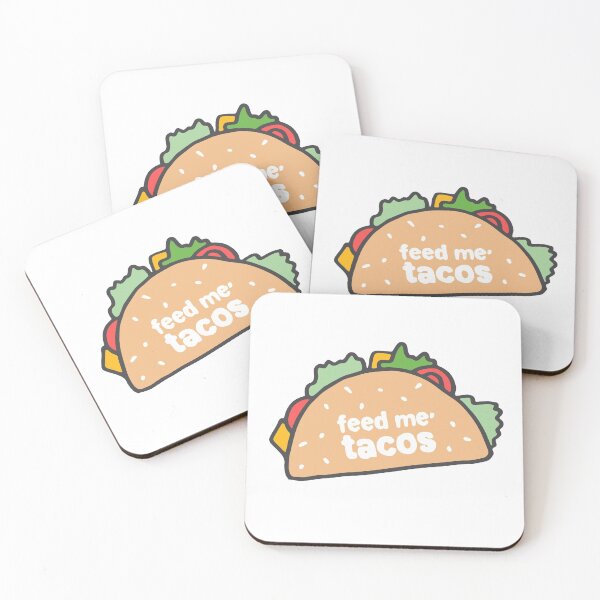 Item preview, feed me tacos designed and sold by kareanddesign.