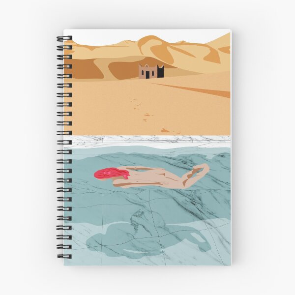 Item preview, Woman swimming in the desert designed and sold by MAS Graphic Design.