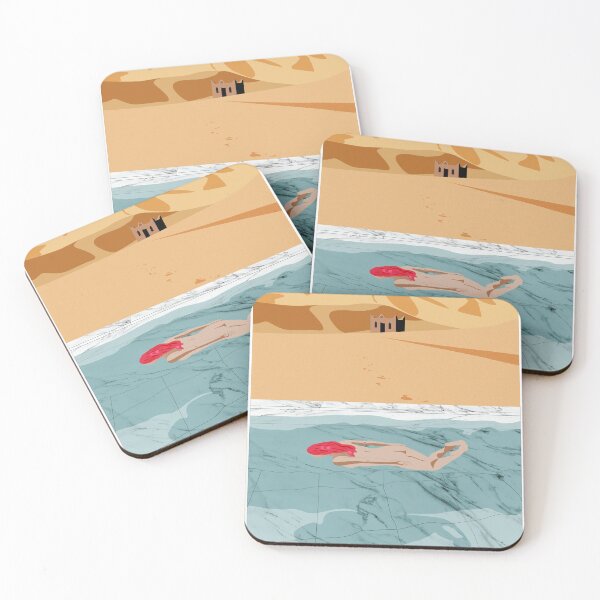 Item preview, Woman swimming in the desert designed and sold by MAS Graphic Design.