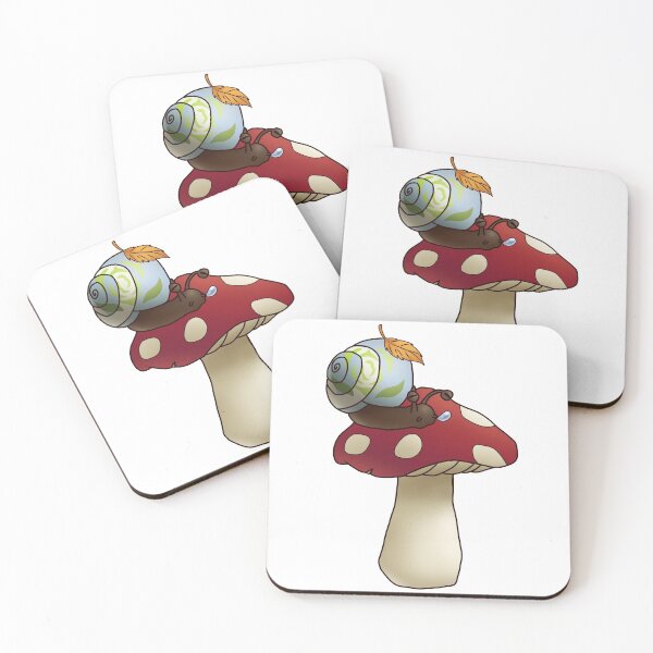 Item preview, Achillean MLM Autumn Mushroom Pride Snail designed and sold by PrideSnails.