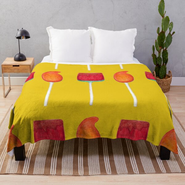 Item preview, Mexican paleta candy with yellow background designed and sold by kuallidesigns.