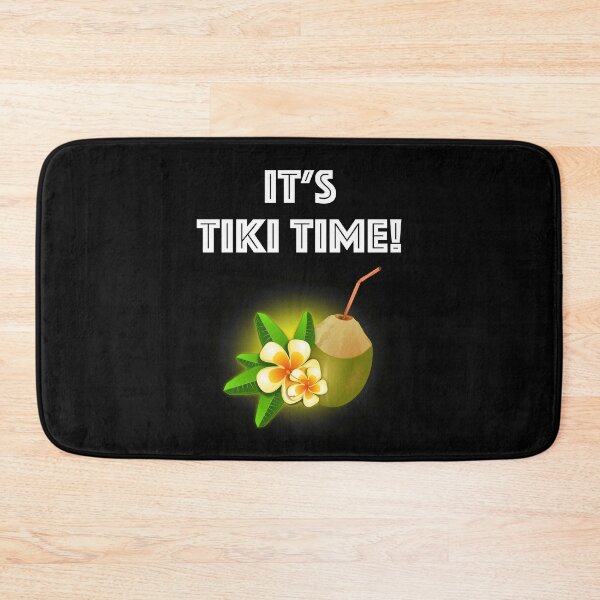 Item preview, It's Tiki Time! Tropical Island Tiki Bar-Themed Design designed and sold by Cat Lady Designs.