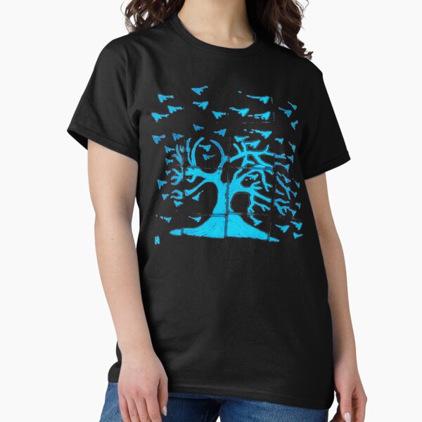 Item preview, Glowing Bacterial Art - Bird Tree designed and sold by SiouxsieW.