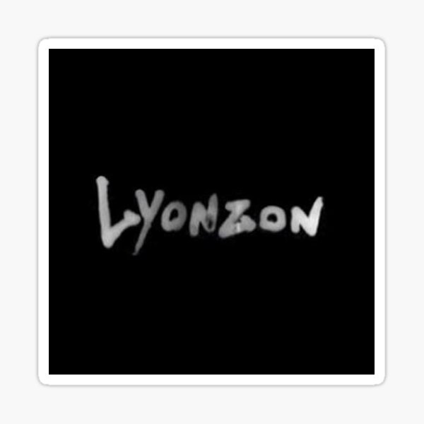 Lyonzon Sticker