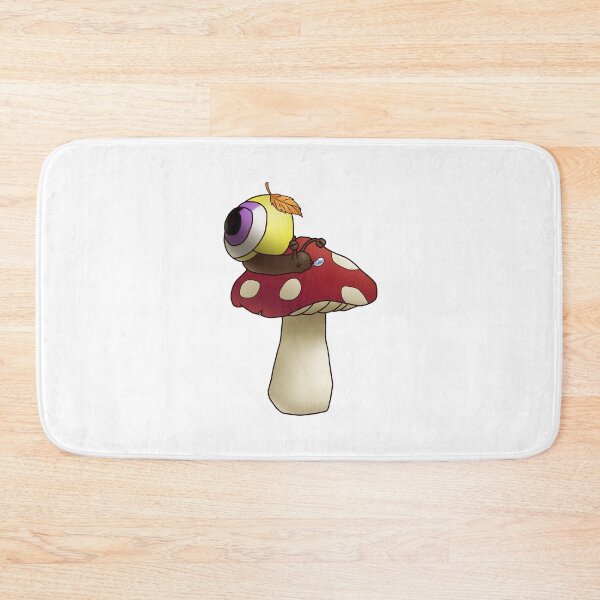Item preview, Nonbinary Enby Autumn Mushroom Pride Snail designed and sold by PrideSnails.