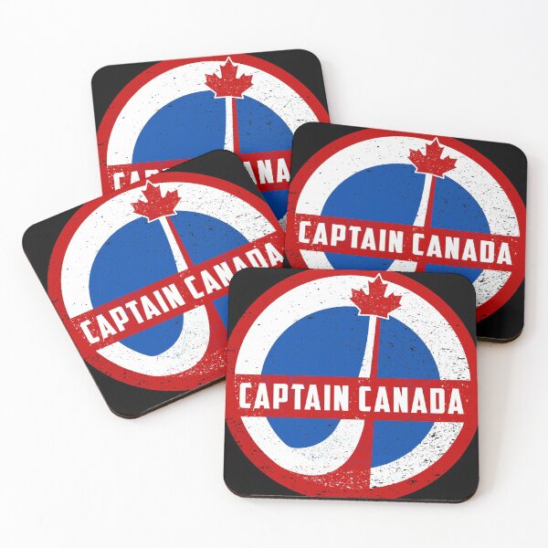 Item preview, Captain Canada leaf with Canada flag and text captain Canada the a best father birthday gift for daddy  designed and sold by Mido tee art shop.