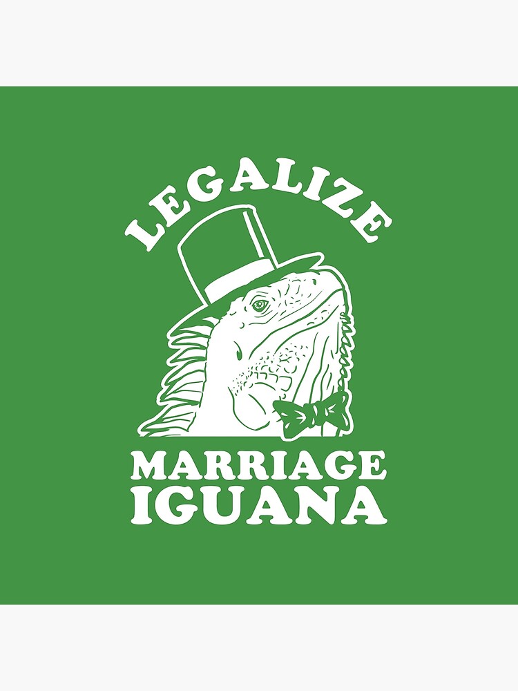 Legalize Marriage Iguana by Tabner