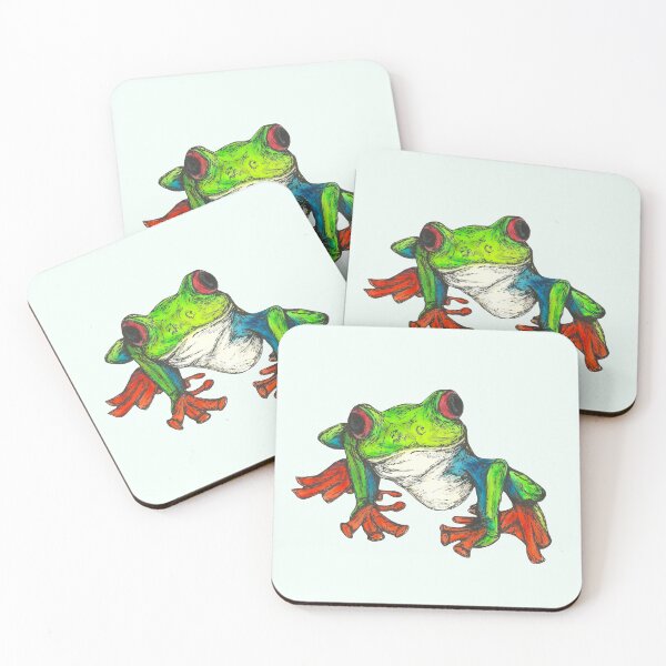 Item preview, Sitting Tree Frog designed and sold by SerenSketches.