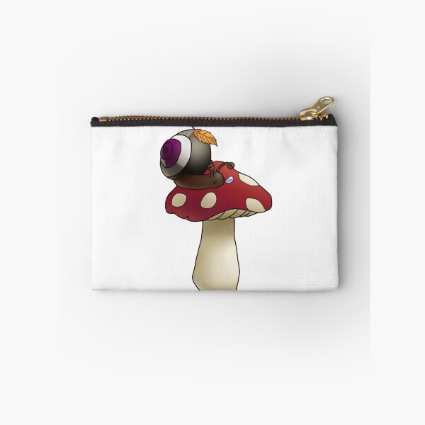 Item preview, Asexual Autumn Mushroom Pride Snail designed and sold by PrideSnails.