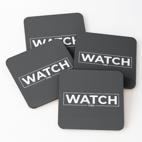 Item preview, Watch This designed and sold by ghostoftoast.