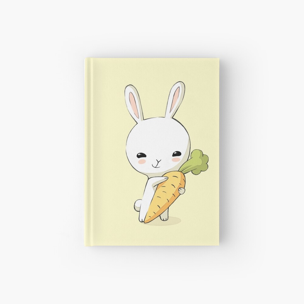 Bunny Carrot 2 Hardcover Journal