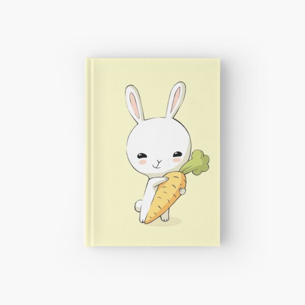 Bunny Carrot 2 Hardcover Journal