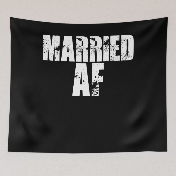 Item preview, Married AF |Wedding|Marriage|Honeymoon| designed and sold by BiagioDeFranco.