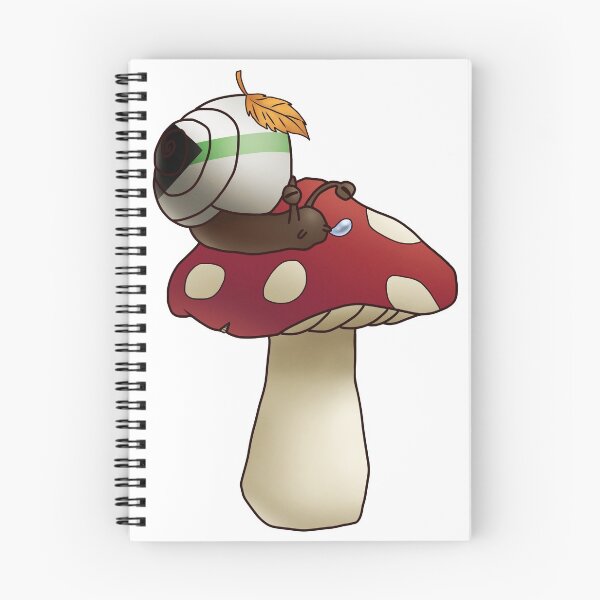 Item preview, Demiromantic Autumn Mushroom Pride Snail designed and sold by PrideSnails.