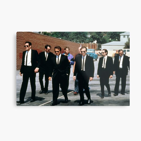Reservoir dogs Tarantino movie Metal Print