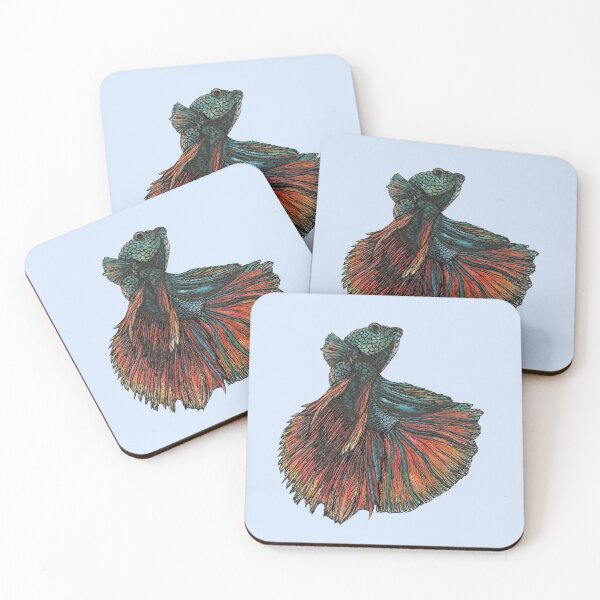 Item preview, Siamese Fighting Fish designed and sold by SerenSketches.