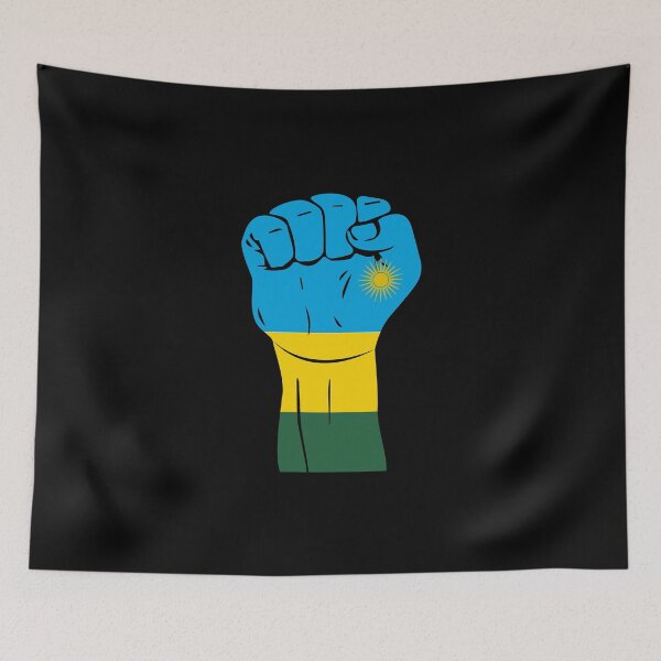 Item preview, RAISED FIST RWANDA designed and sold by NattyWear.
