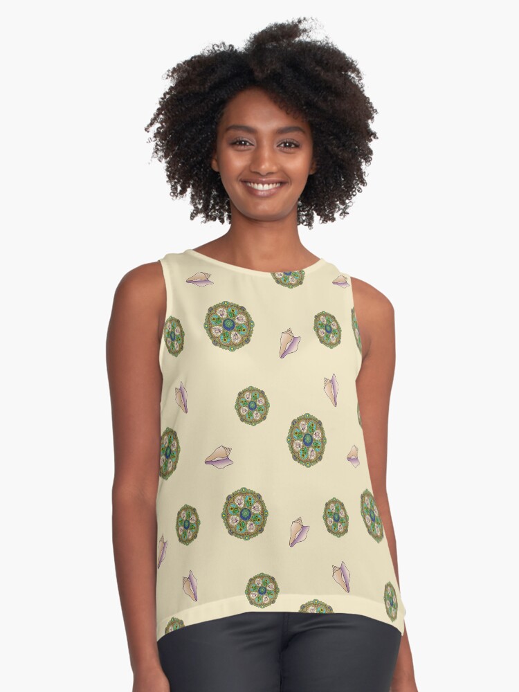 Item preview, Sleeveless Top designed and sold by ValerieDesigns.