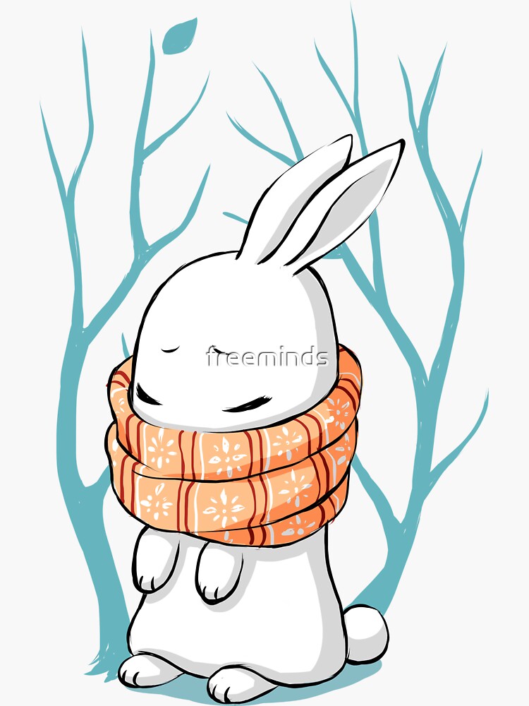 Winter Bunny by freeminds