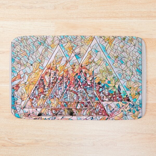 Item preview, Triangle Trinity Stained Glass designed and sold by sublimepw.