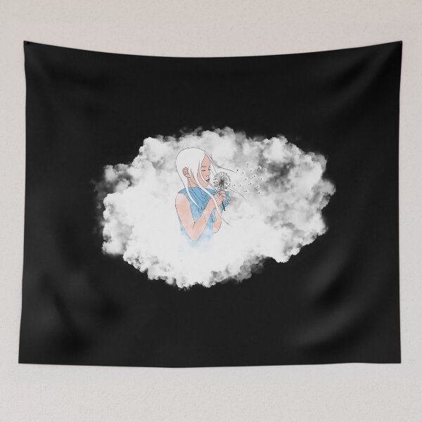 Item preview, Girl  with dandelion designed and sold by SibMa.
