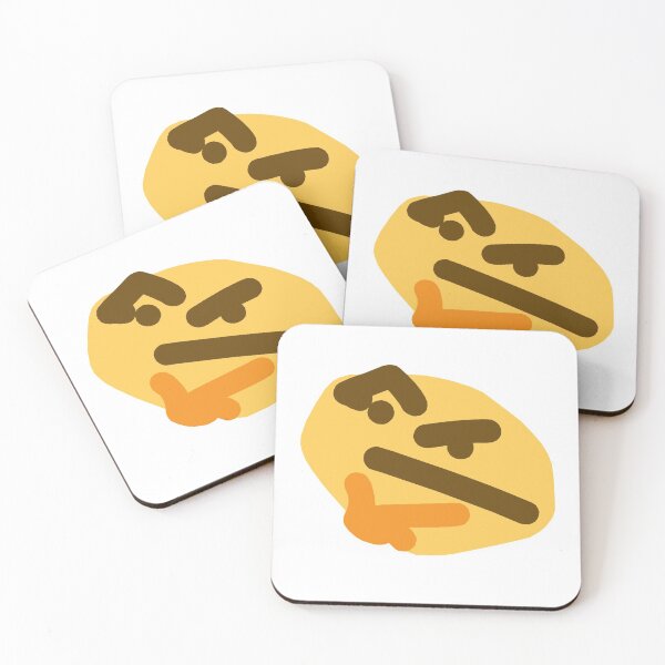Item preview, Thinking Emoji Face designed and sold by spiriturbania.