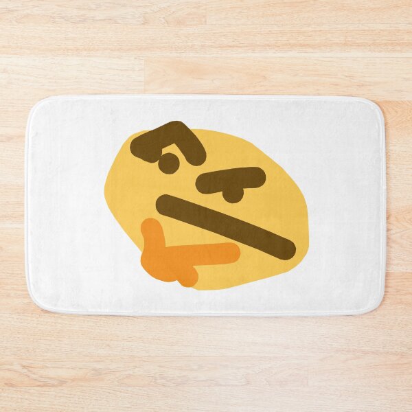 Item preview, Thinking Emoji Face designed and sold by spiriturbania.