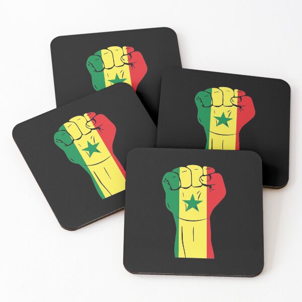 Item preview, RAISED FIST SENEGAL designed and sold by NattyWear.