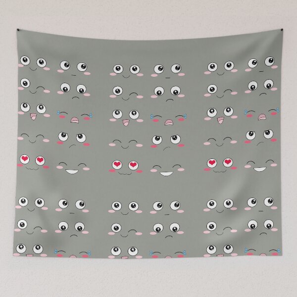 Item preview, Kawaii Faces designed and sold by azule1.