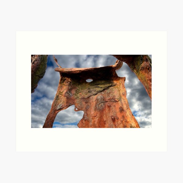 Megarust HDR Art Print