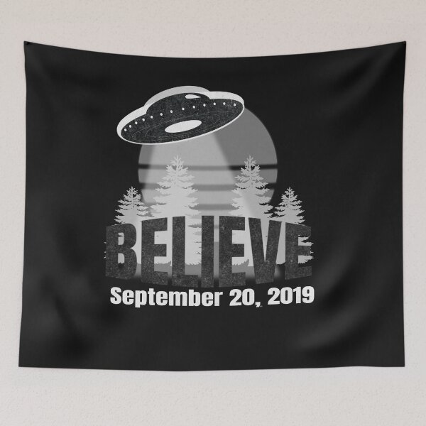 Item preview, Alien U.F.O Vintage BELIEVE Retro designed and sold by alyedel.