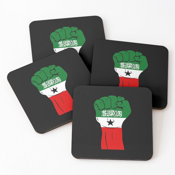 Item preview, RAISED FIST SOMALILAND designed and sold by NattyWear.