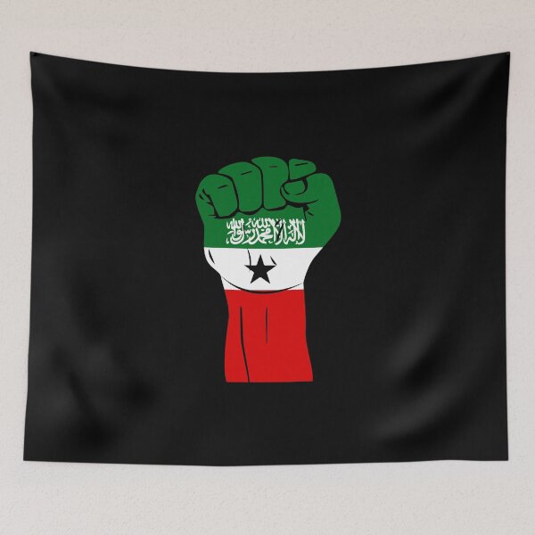 Item preview, RAISED FIST SOMALILAND designed and sold by NattyWear.