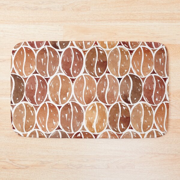 Item preview, Watercolour Coffee Beans designed and sold by RebeccaFlaherty.