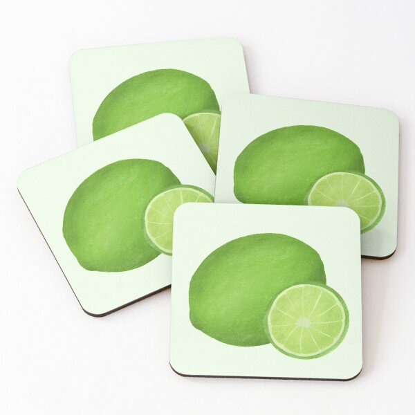 Item preview, Summer Fruit Lime Illustration | Green Version designed and sold by meganmxe.