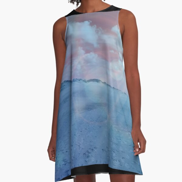 BEACH SUNSET A-Linien Kleid