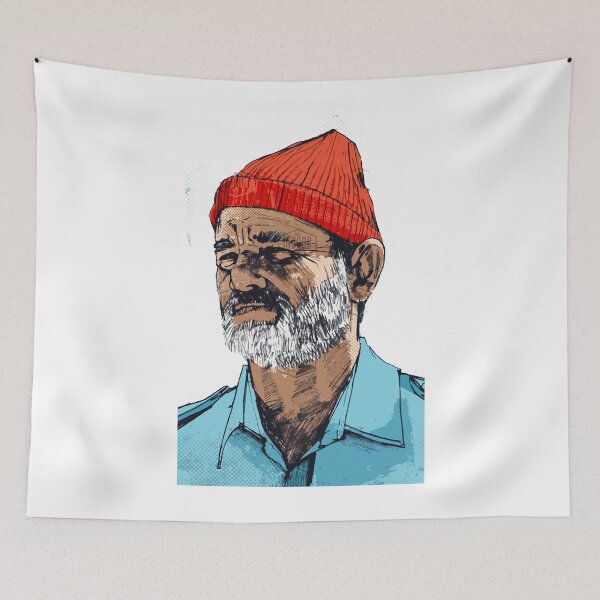 Item preview, Bill Murray Red Hat Team Zissou The Life Aquatic  designed and sold by retromoomin.