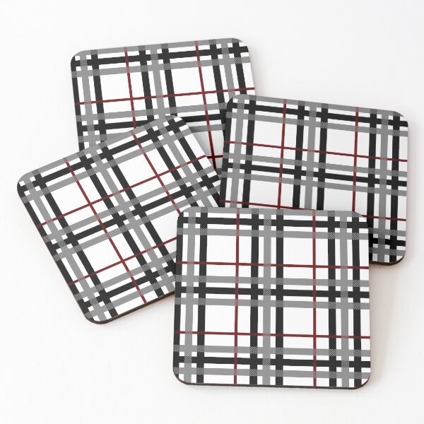 Item preview, Black White and Red Plaid designed and sold by Valerie Bennett.