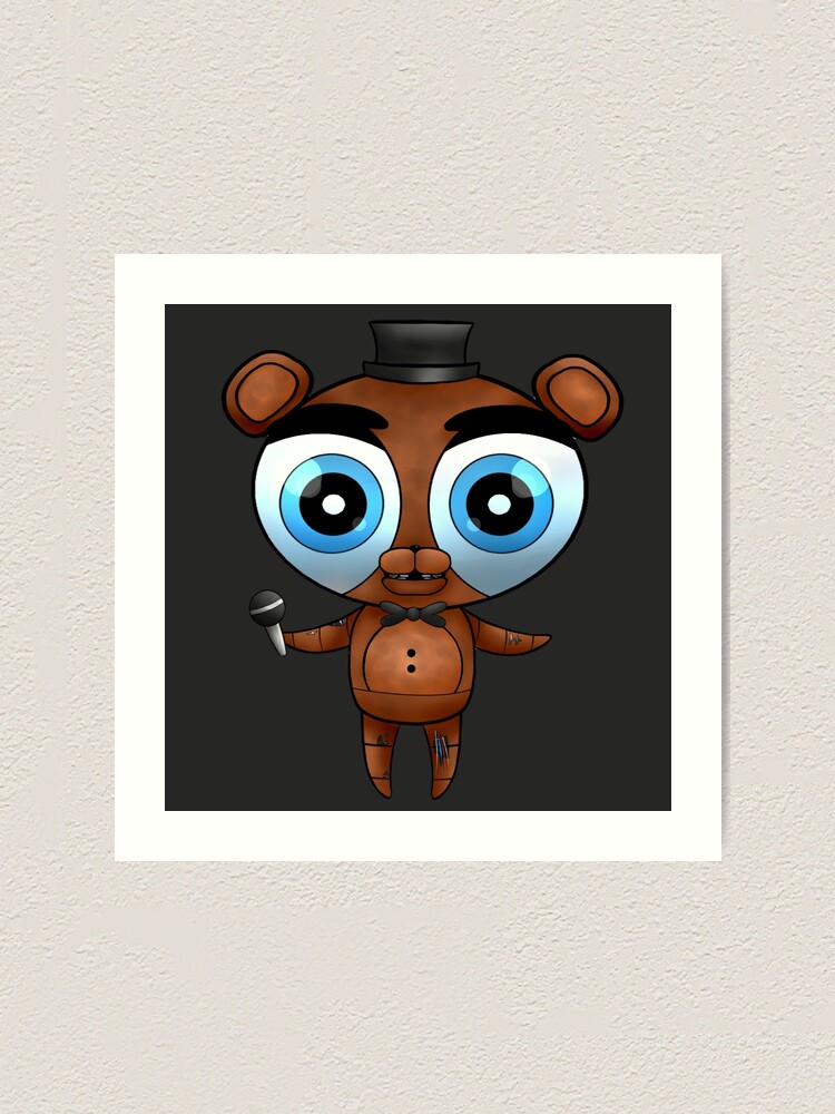 FNaF 2 - Chibi Freddy Fazbear Art Print for Sale by MokaMizore97