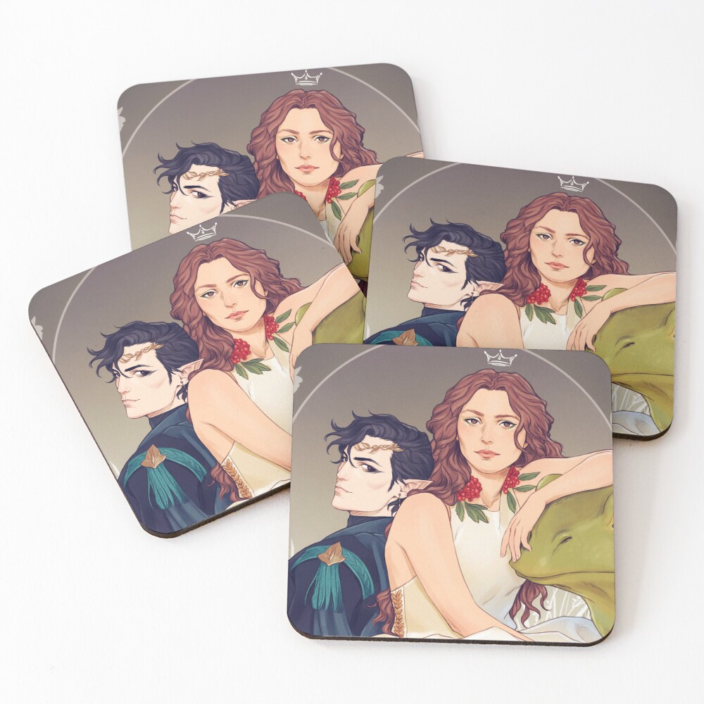 Cardan and Jude Coasters (Set of 4)