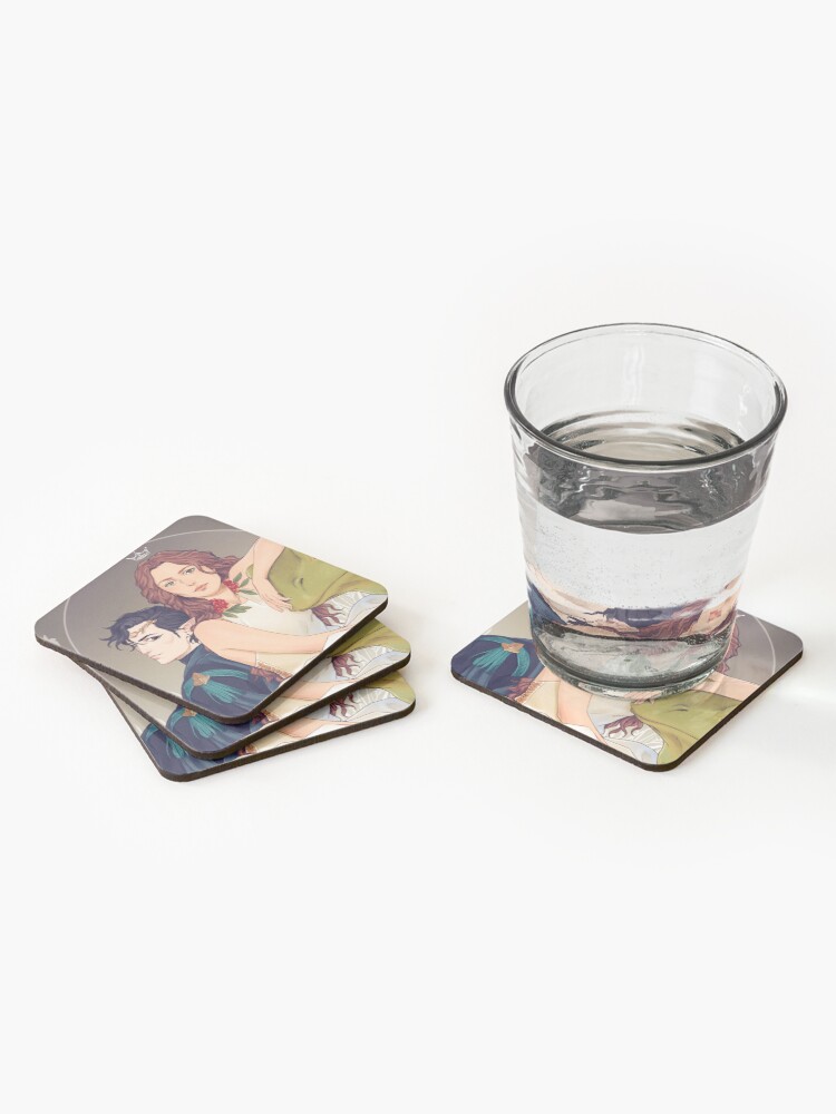 Alternate view of Cardan and Jude Coasters (Set of 4)
