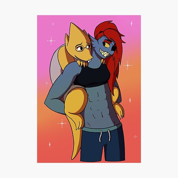 Fishy Love Photographic Print