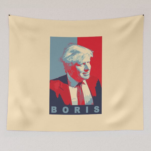 Item preview, Boris Johnson Hope for the UK Poster designed and sold by MadPanda.