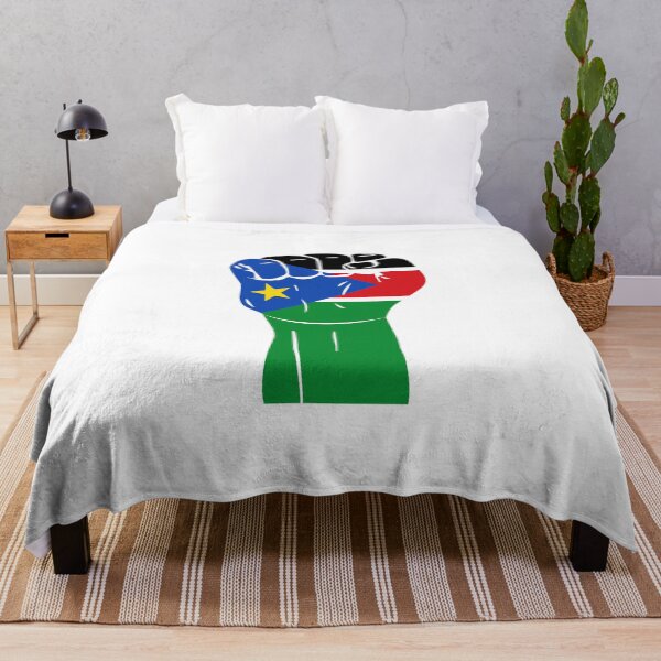 Item preview, RAISED FIST SOUTH SUDAN designed and sold by NattyWear.