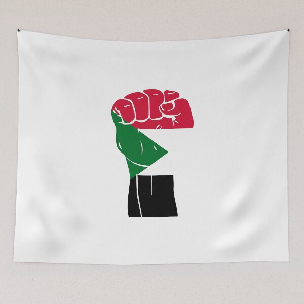 Item preview, RAISED FIST SUDAN designed and sold by NattyWear.