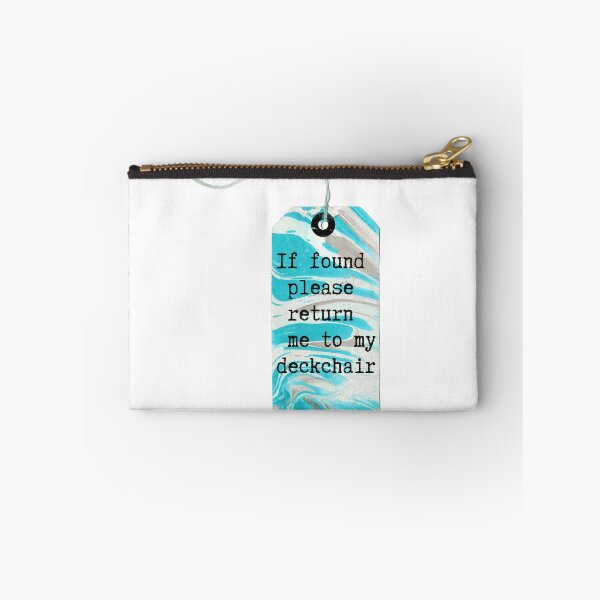 Item preview, MarbledTag : If Found Pleas Return Me To My Deckchair designed and sold by MarbleCloud.