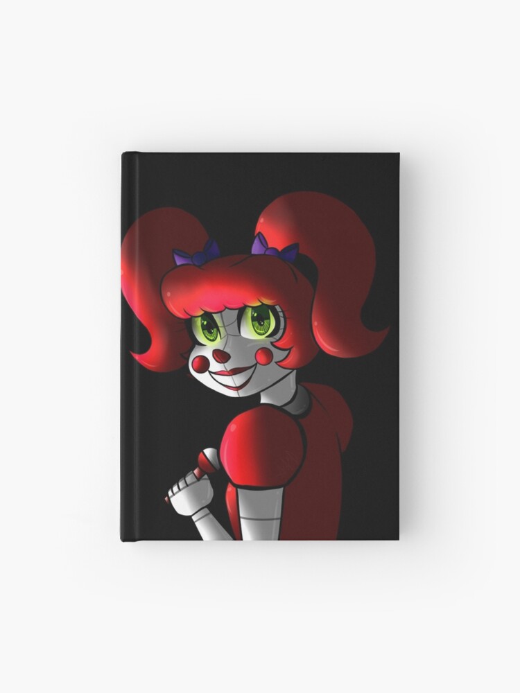 Five Nights At Freddy S Sister Location Baby Hardcover Journal By Mokamizore97 Redbubble