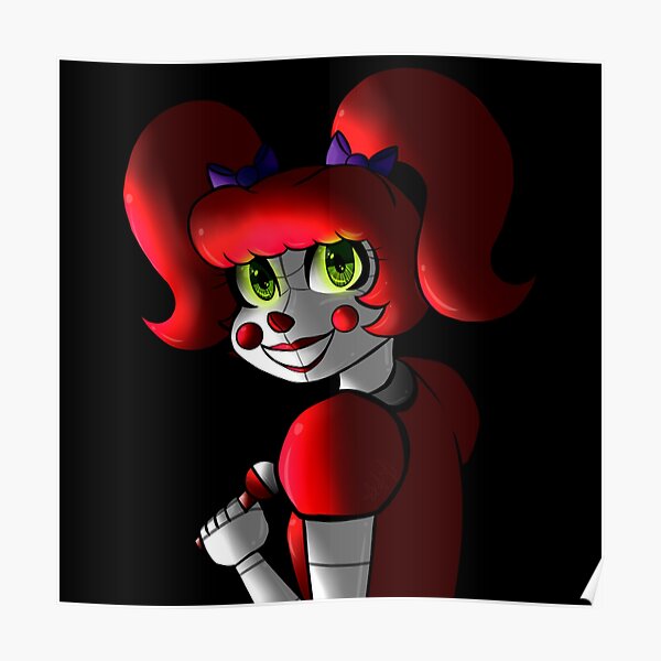 Five Nights At Freddy S Sister Location Baby Poster By Mokamizore97 Redbubble