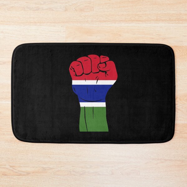 Item preview, RAISED FIST THE GAMBIA designed and sold by NattyWear.