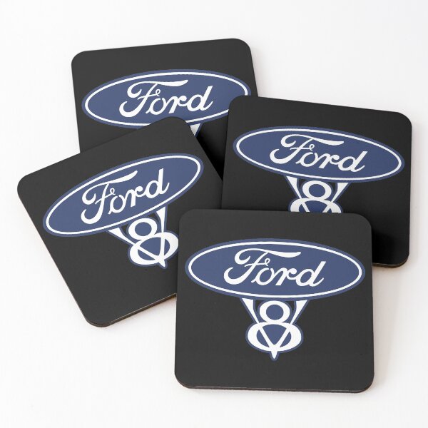 Ford V8 Coasters (Set of 4)